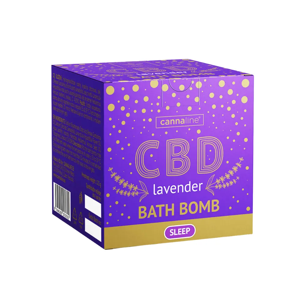 Badebomben mit CВD und Lavendel