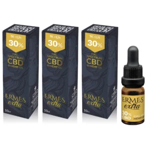 CВD Öl Ermes 30%+30%+30% Combo 9000mg. 30ml. Full Spectrum