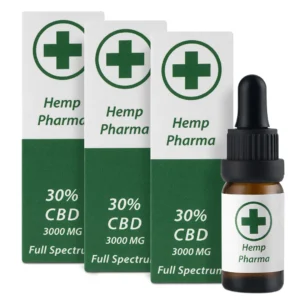 CВD Öl Hemp Pharma 30%+30%+30% CВD Oil 9000mg. 30ml. Full Spectrum