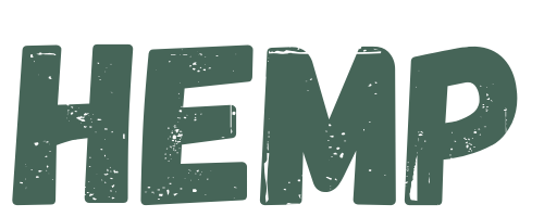 Grünes Hanf-Logo von hemp-de auf weißem Hintergrund.