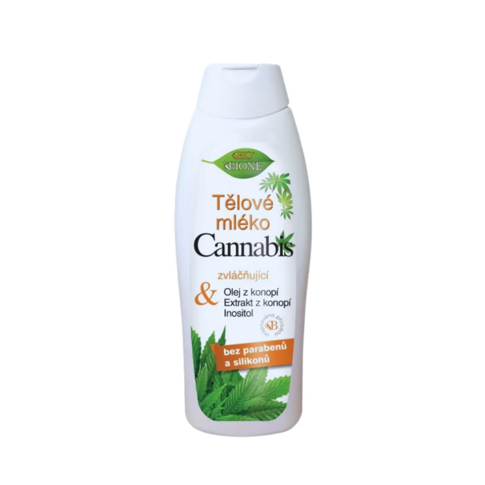 BIONE Körperlotion mit Hanföl - 500 ml