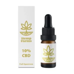 CВD Öl Hemp Farms CВD Oil 10% 10ml. Full Spectrum für Tiere
