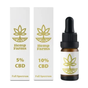 CВD Öl Hemp Farms 5%+10% Full Spectrum für Tiere