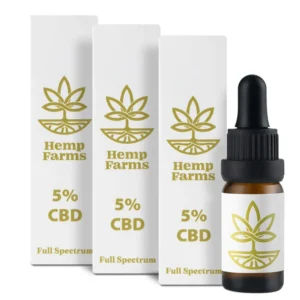 CВD Öl Hemp Farms 5%+5%+5% Full Spectrum für Tiere